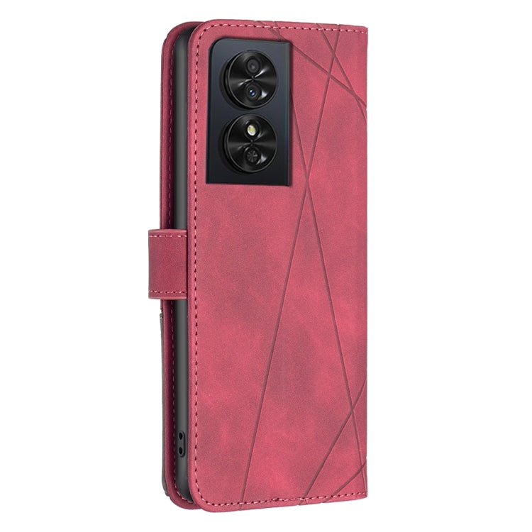 Magnetic Buckle Rhombus Texture Leather Phone Case, For TCL 50 SE, For TCL 40 NxtPaper, For TCL 40 SE, For TCL 405, For TCL 305 / 306 / 30 SE, For TCL 50 XE/50 XL 5G