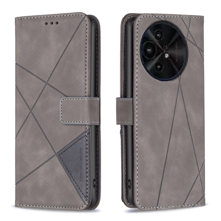 Magnetic Buckle Rhombus Texture Leather Phone Case, For TCL 50 SE, For TCL 40 NxtPaper, For TCL 40 SE, For TCL 405, For TCL 305 / 306 / 30 SE, For TCL 50 XE/50 XL 5G