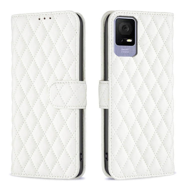 Diamond Lattice Wallet Flip Leather Phone Case, For TCL 50 XE, For TCL 50 SE, For TCL 40 NxtPaper, For TCL 40 SE, For TCL 405, For TCL 305 / 306 / 30 SE