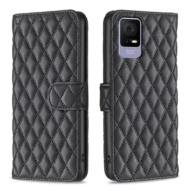 Diamond Lattice Wallet Flip Leather Phone Case, For TCL 50 XE, For TCL 50 SE, For TCL 40 NxtPaper, For TCL 40 SE, For TCL 405, For TCL 305 / 306 / 30 SE