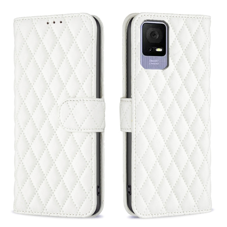 Diamond Lattice Wallet Flip Leather Phone Case, For TCL 50 XE, For TCL 50 SE, For TCL 40 NxtPaper, For TCL 40 SE, For TCL 405, For TCL 305 / 306 / 30 SE