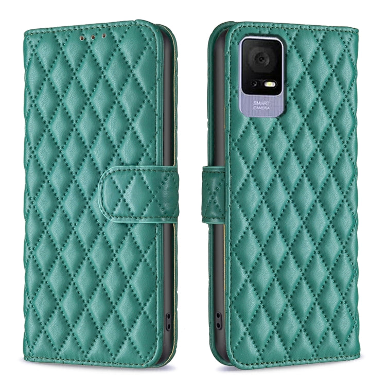 Diamond Lattice Wallet Flip Leather Phone Case, For TCL 50 XE, For TCL 50 SE, For TCL 40 NxtPaper, For TCL 40 SE, For TCL 405, For TCL 305 / 306 / 30 SE