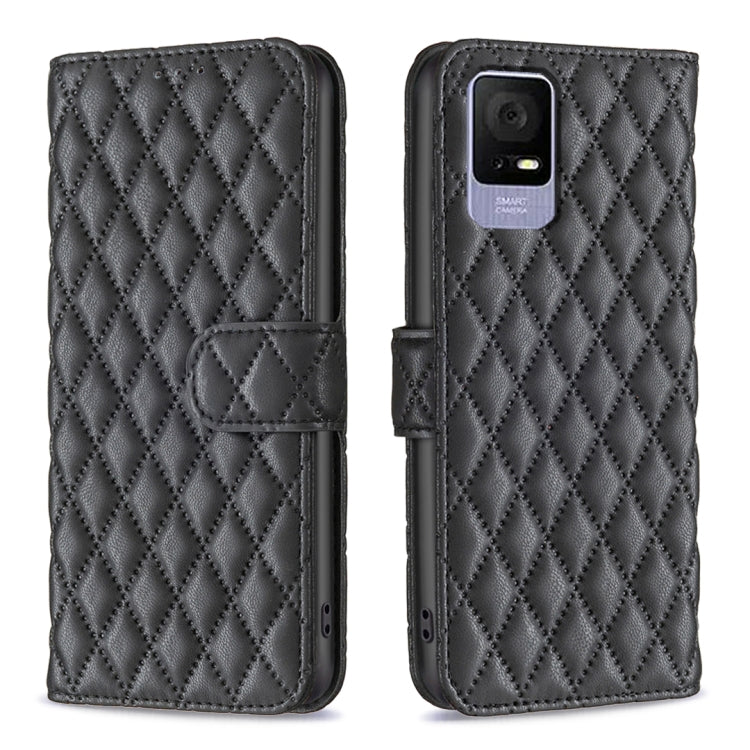 Diamond Lattice Wallet Flip Leather Phone Case, For TCL 50 XE, For TCL 50 SE, For TCL 40 NxtPaper, For TCL 40 SE, For TCL 405, For TCL 305 / 306 / 30 SE