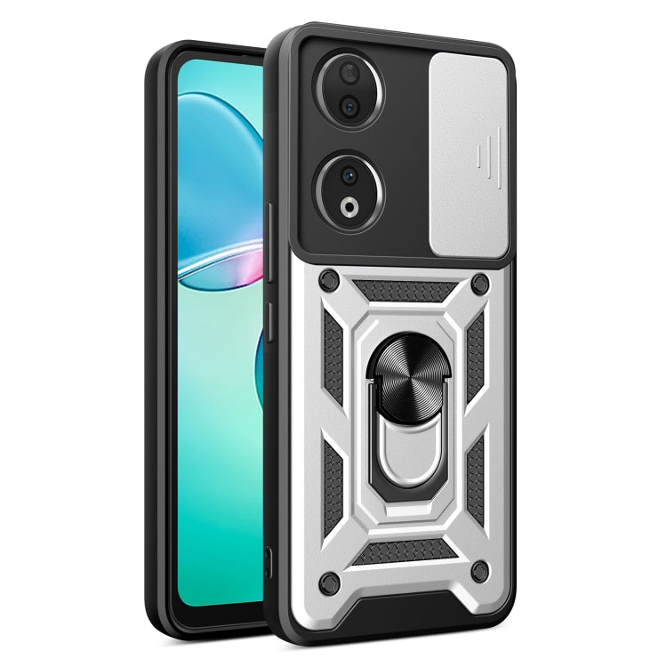 Sliding Camera Cover Design TPU+PC Phone Case, For Honor X9b, For Honor 90 5G, For Honor Magic5 Pro