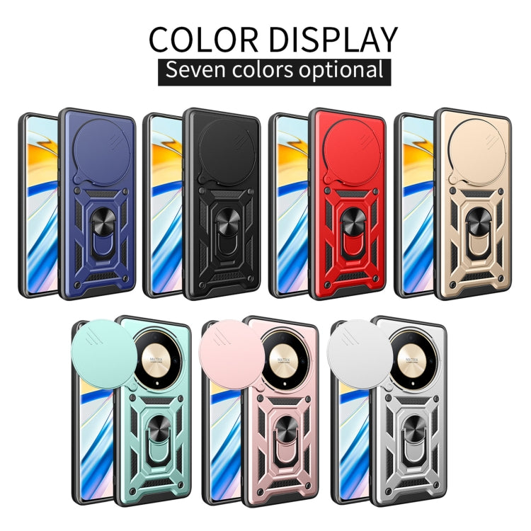 Sliding Camera Cover Design TPU+PC Phone Case, For Honor X9b, For Honor 90 5G, For Honor Magic5 Pro