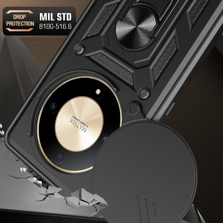 Sliding Camera Cover Design TPU+PC Phone Case, For Honor X9b, For Honor 90 5G, For Honor Magic5 Pro