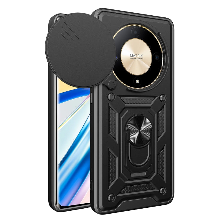 Sliding Camera Cover Design TPU+PC Phone Case, For Honor X9b, For Honor 90 5G, For Honor Magic5 Pro
