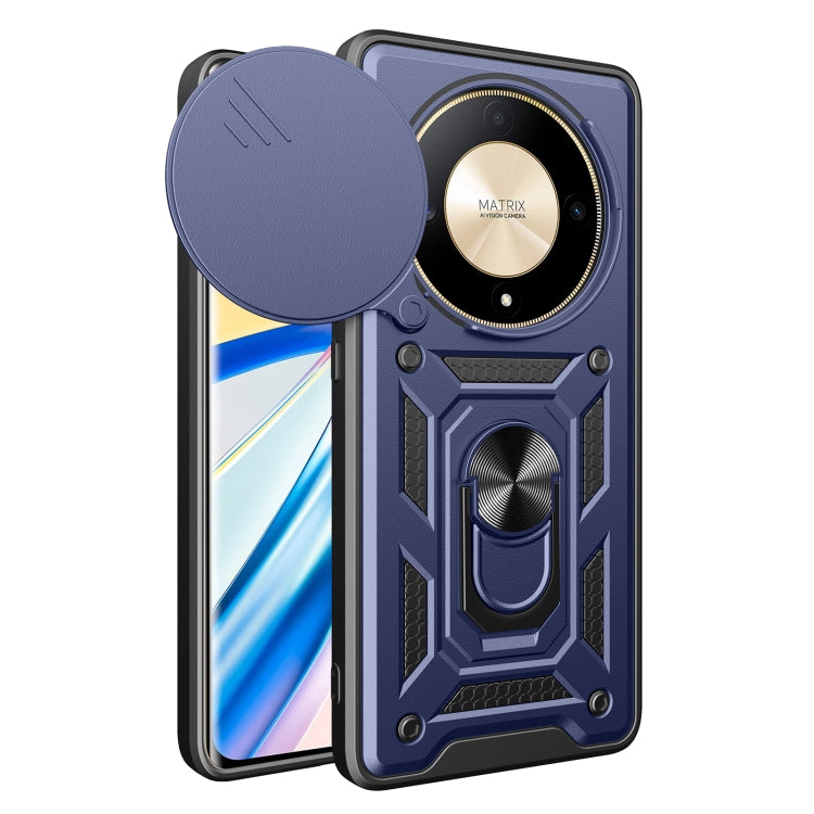 Sliding Camera Cover Design TPU+PC Phone Case, For Honor X9b, For Honor 90 5G, For Honor Magic5 Pro