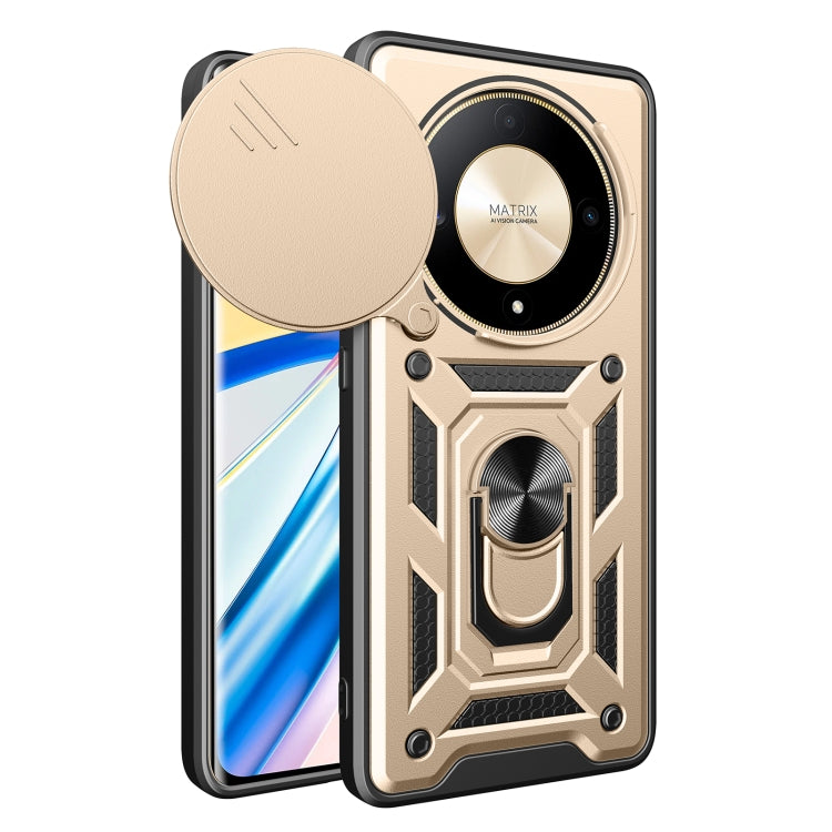 Sliding Camera Cover Design TPU+PC Phone Case, For Honor X9b, For Honor 90 5G, For Honor Magic5 Pro