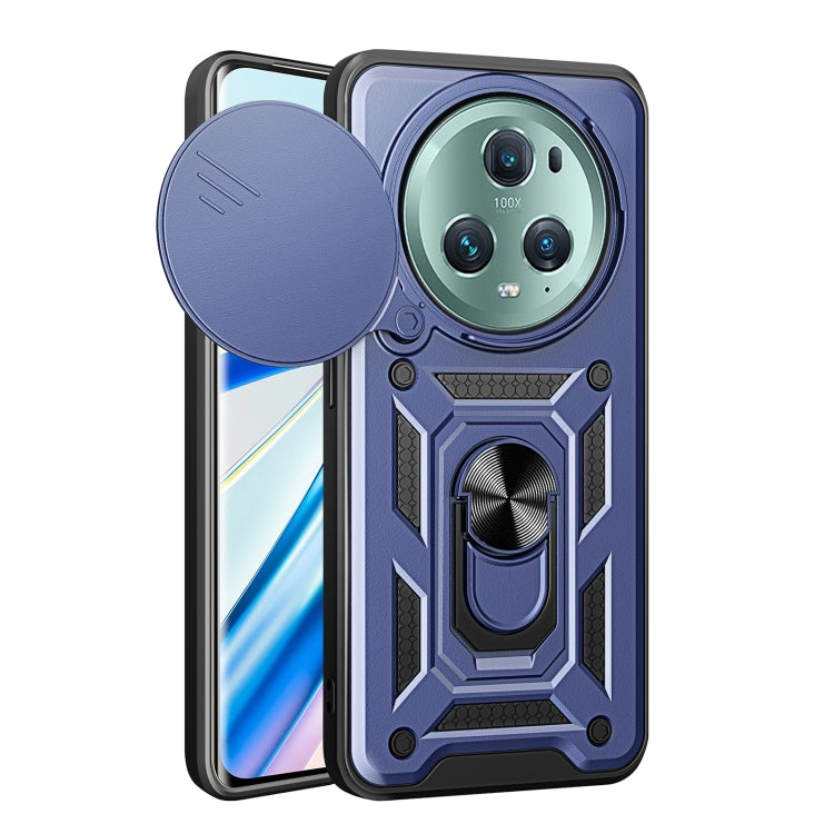 Sliding Camera Cover Design TPU+PC Phone Case, For Honor X9b, For Honor 90 5G, For Honor Magic5 Pro