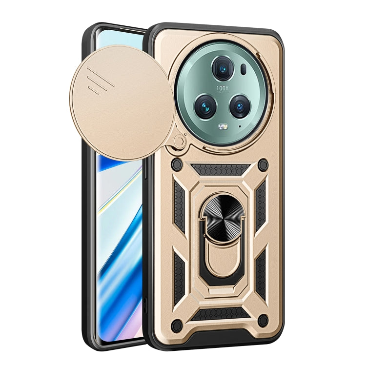 Sliding Camera Cover Design TPU+PC Phone Case, For Honor X9b, For Honor 90 5G, For Honor Magic5 Pro