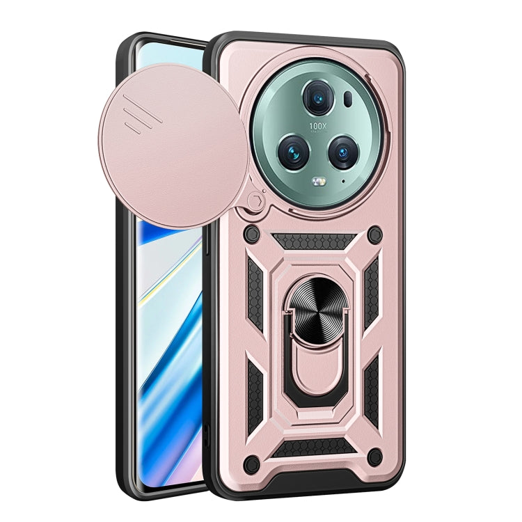Sliding Camera Cover Design TPU+PC Phone Case, For Honor 90 5G, For Honor Magic5 Pro