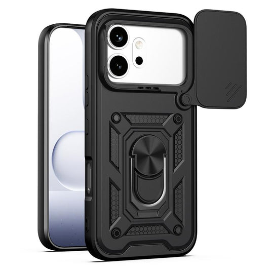 Sliding Camera Cover Design TPU+PC Phone Case, For Honor 600 / 600 Pro 5G Global, For Honor 600 Lite 5G Global, For Honor X8d 4G, For Honor 500 Global 155.8mm, For Honor X5c Plus/X5c/Play10A 4G, For Honor Magic8 Pro 5G