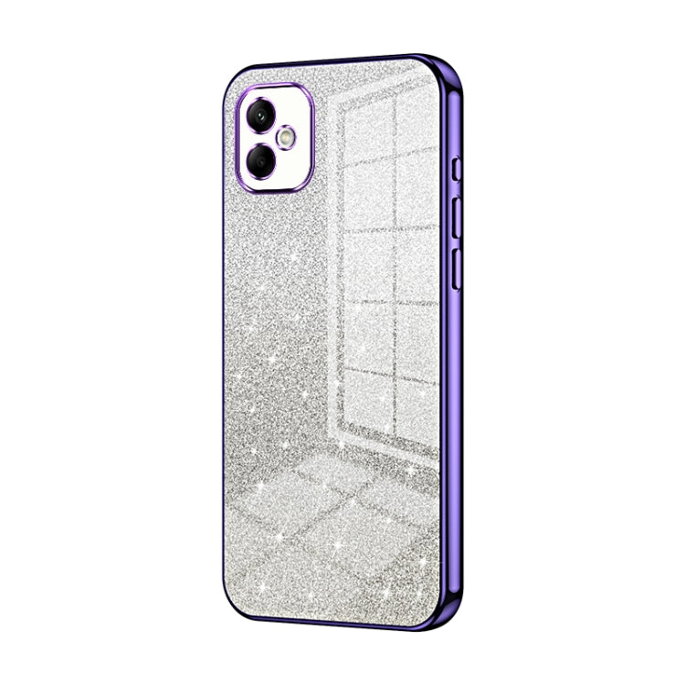 Gradient Glitter Powder Electroplated Phone Case, For Samsung Galaxy C55, For Samsung Galaxy S24 Ultra 5G, For Samsung Galaxy S24+ 5G, For Samsung Galaxy S24 5G, For Samsung Galaxy A05, For Samsung Galaxy A05s
