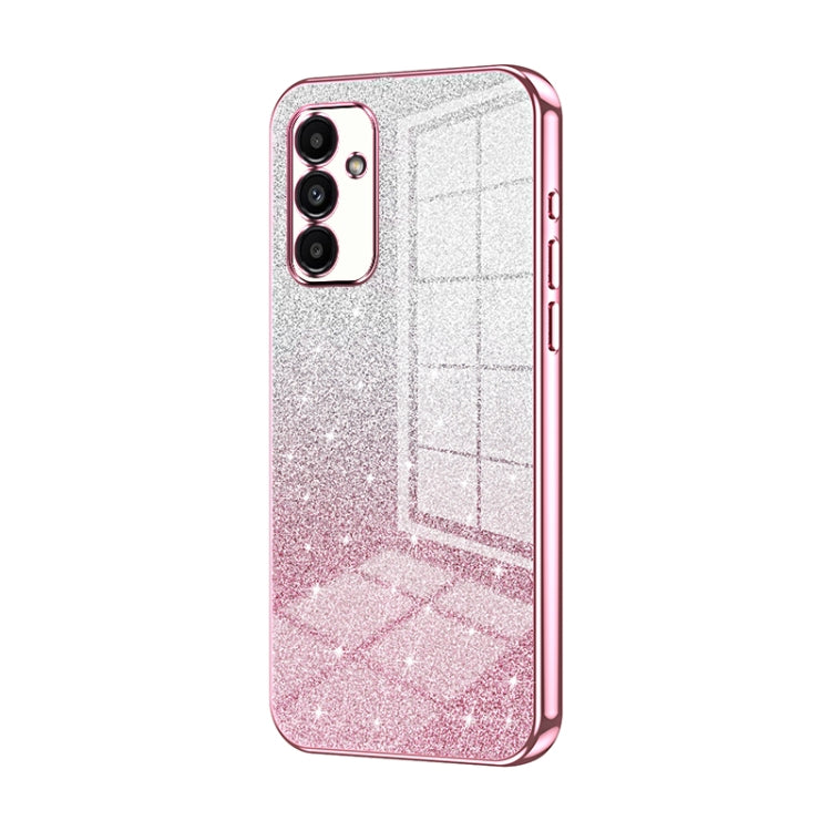 Gradient Glitter Powder Electroplated Phone Case, For Samsung Galaxy S23 Ultra 5G, For Samsung Galaxy S23+ 5G, For Samsung Galaxy S23 5G, For Samsung Galaxy A14 5G, For Samsung Galaxy A12 4G / 5G, For Samsung Galaxy A13 5G / A04s