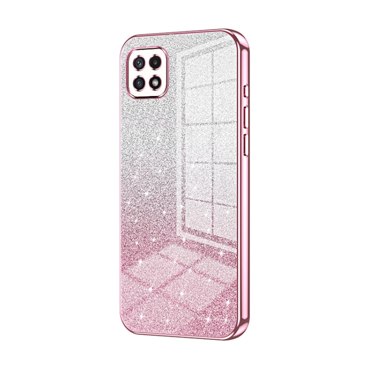 Gradient Glitter Powder Electroplated Phone Case, For Samsung Galaxy S22 5G, For Samsung Galaxy A82 5G, For Samsung Galaxy A22 5G / A22s, For Samsung Galaxy S21 FE 5G, For Samsung Galaxy A32 4G, For Samsung Galaxy A72 4G / 5G