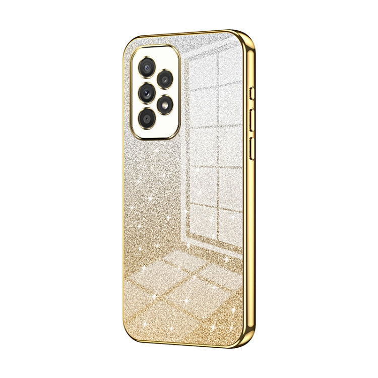 Gradient Glitter Powder Electroplated Phone Case, For Samsung Galaxy A23, For Samsung Galaxy A53 5G, For Samsung Galaxy A33 5G, For Samsung Galaxy A13 4G, For Samsung Galaxy S22 Ultra 5G, For Samsung Galaxy S22+ 5G