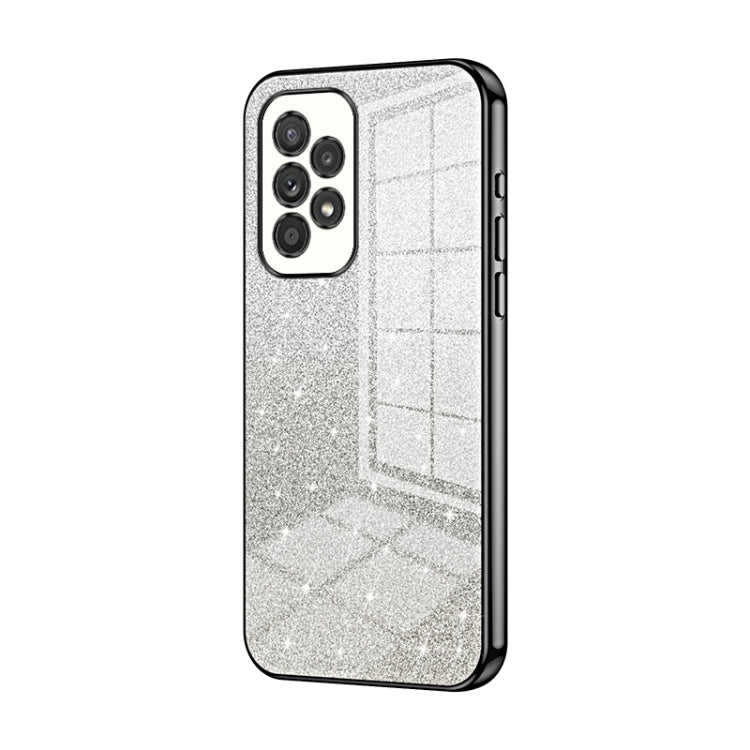 Gradient Glitter Powder Electroplated Phone Case, For Samsung Galaxy A23, For Samsung Galaxy A53 5G, For Samsung Galaxy A33 5G, For Samsung Galaxy A13 4G, For Samsung Galaxy S22 Ultra 5G, For Samsung Galaxy S22+ 5G