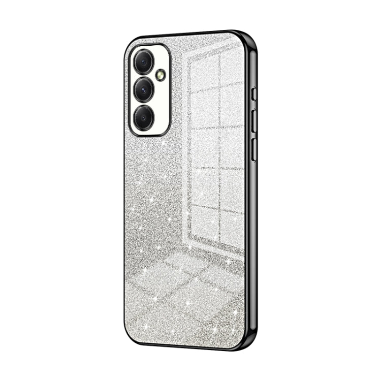 Gradient Glitter Powder Electroplated Phone Case, For Samsung Galaxy S23 FE 5G, For Samsung Galaxy F14 5G, For Samsung Galaxy M14, For Samsung Galaxy A24 4G, For Samsung Galaxy A34 5G, For Samsung Galaxy A54 5G