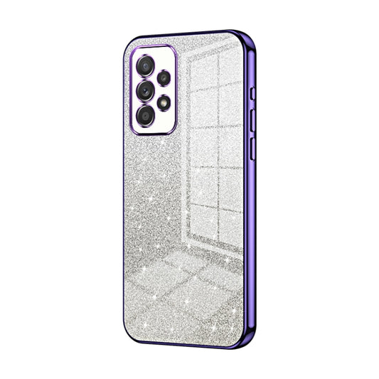 Gradient Glitter Powder Electroplated Phone Case, For Samsung Galaxy A52 5G, For Samsung Galaxy S21 5G, For Samsung Galaxy S21+ 5G, For Samsung Galaxy S21 Ultra 5G