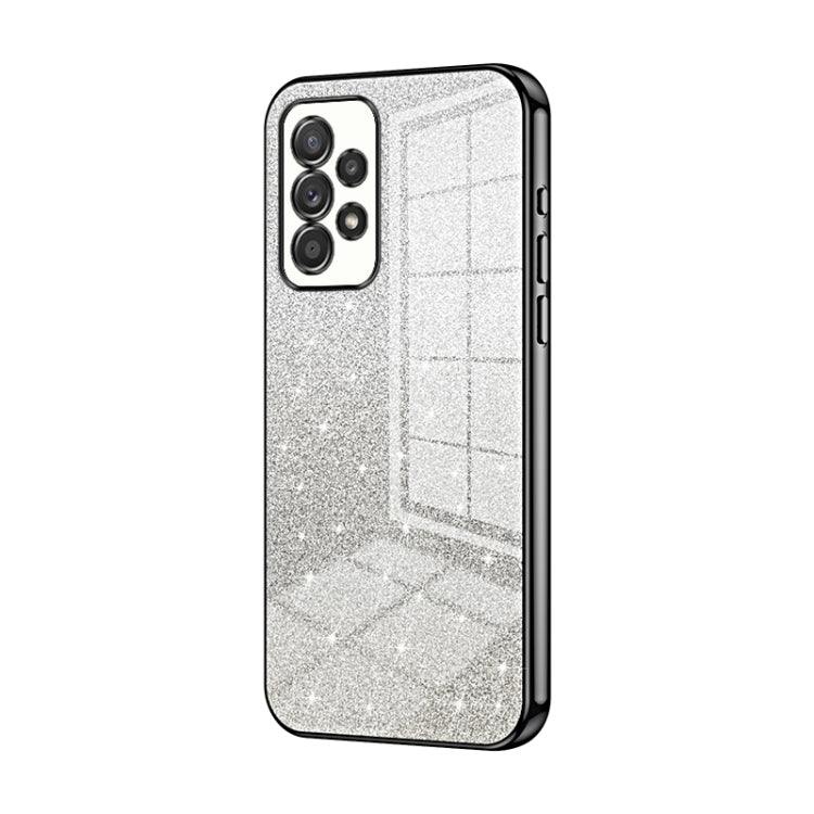 Gradient Glitter Powder Electroplated Phone Case, For Samsung Galaxy A52 5G, For Samsung Galaxy S21 5G, For Samsung Galaxy S21+ 5G, For Samsung Galaxy S21 Ultra 5G