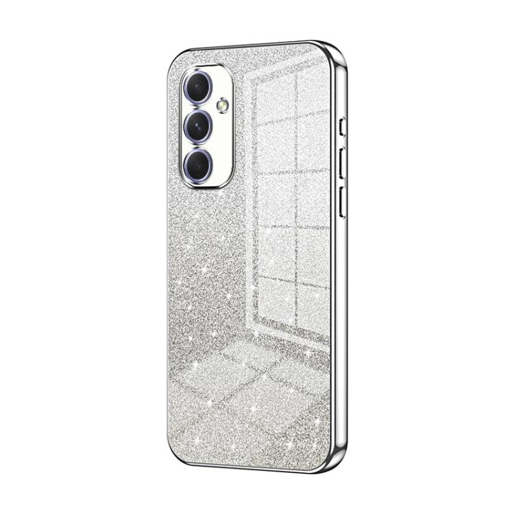 Gradient Glitter Powder Electroplated Phone Case, For Samsung Galaxy S23 FE 5G, For Samsung Galaxy F14 5G, For Samsung Galaxy M14, For Samsung Galaxy A24 4G, For Samsung Galaxy A34 5G, For Samsung Galaxy A54 5G