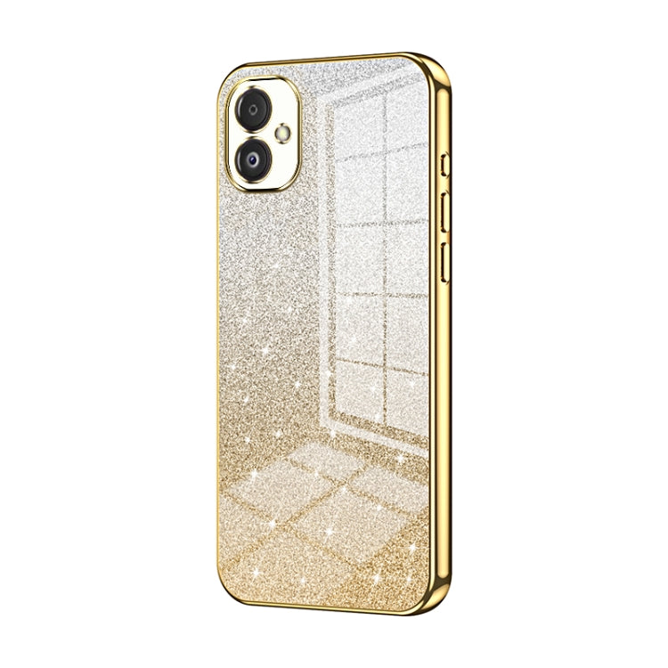 Gradient Glitter Powder Electroplated Phone Case, For Samsung Galaxy S23 FE 5G, For Samsung Galaxy F14 5G, For Samsung Galaxy M14, For Samsung Galaxy A24 4G, For Samsung Galaxy A34 5G, For Samsung Galaxy A54 5G
