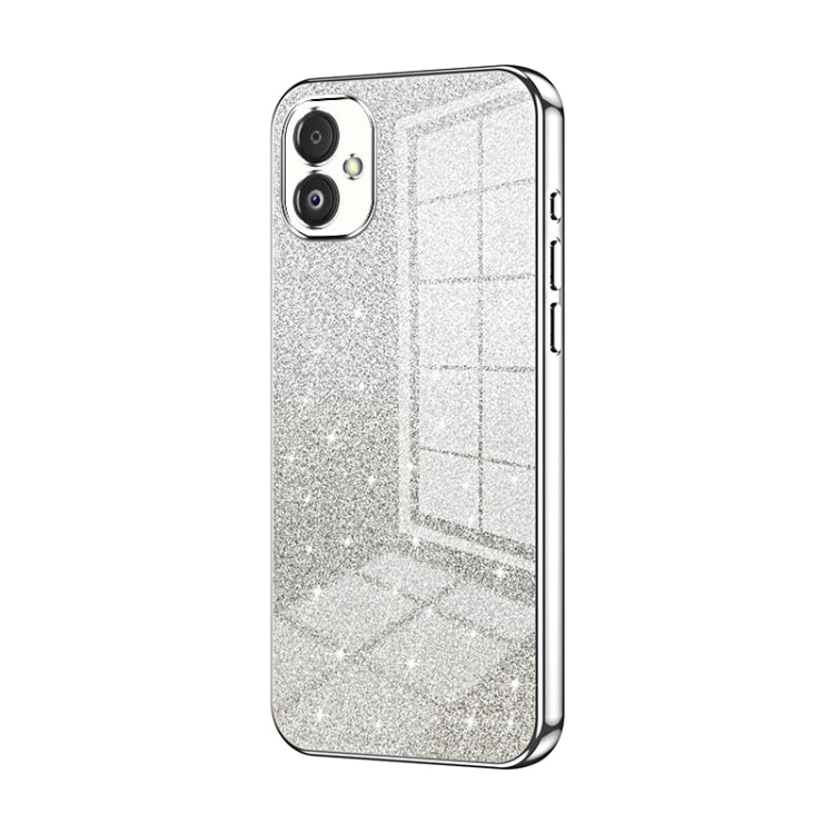 Gradient Glitter Powder Electroplated Phone Case, For Samsung Galaxy S23 FE 5G, For Samsung Galaxy F14 5G, For Samsung Galaxy M14, For Samsung Galaxy A24 4G, For Samsung Galaxy A34 5G, For Samsung Galaxy A54 5G