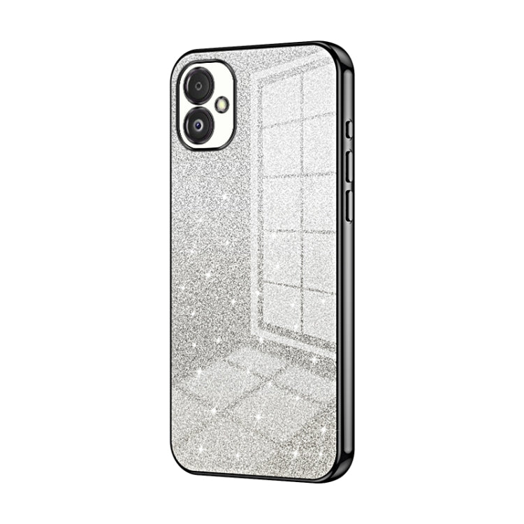 Gradient Glitter Powder Electroplated Phone Case, For Samsung Galaxy S23 FE 5G, For Samsung Galaxy F14 5G, For Samsung Galaxy M14, For Samsung Galaxy A24 4G, For Samsung Galaxy A34 5G, For Samsung Galaxy A54 5G
