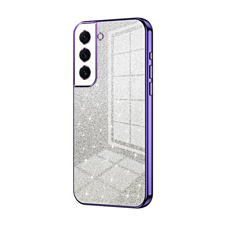Gradient Glitter Powder Electroplated Phone Case, For Samsung Galaxy S22 5G, For Samsung Galaxy A82 5G, For Samsung Galaxy A22 5G / A22s, For Samsung Galaxy S21 FE 5G, For Samsung Galaxy A32 4G, For Samsung Galaxy A72 4G / 5G