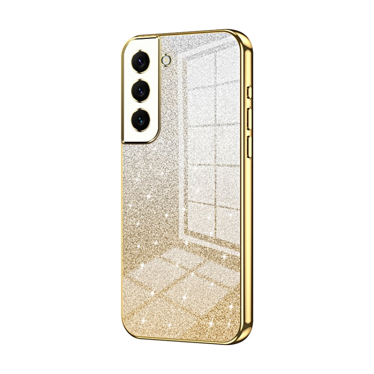 Gradient Glitter Powder Electroplated Phone Case, For Samsung Galaxy S22 5G, For Samsung Galaxy A82 5G, For Samsung Galaxy A22 5G / A22s, For Samsung Galaxy S21 FE 5G, For Samsung Galaxy A32 4G, For Samsung Galaxy A72 4G / 5G