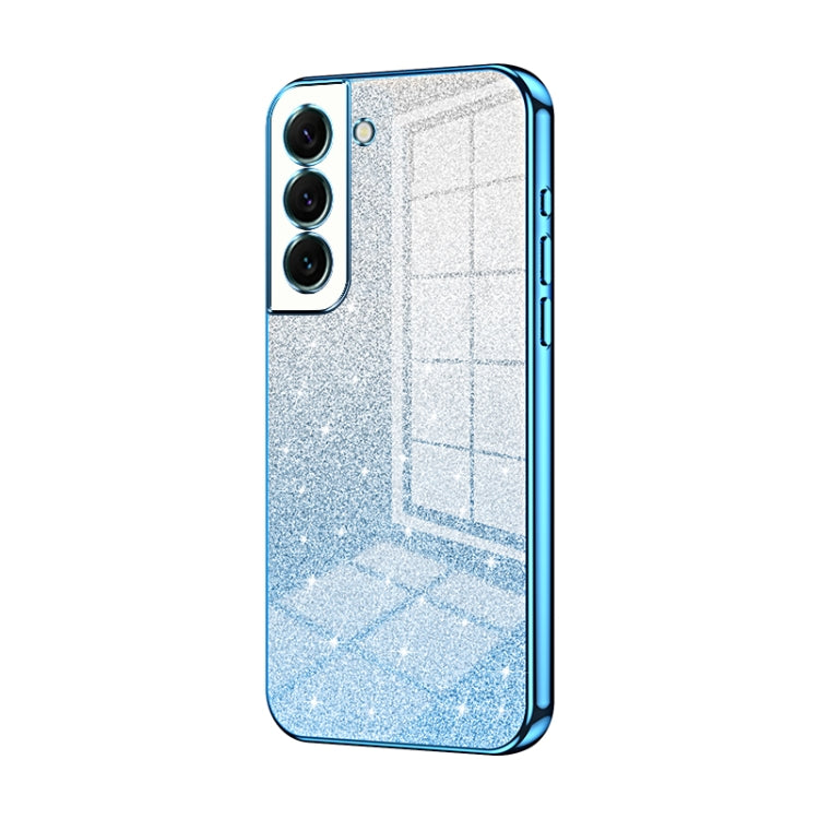 Gradient Glitter Powder Electroplated Phone Case, For Samsung Galaxy A23, For Samsung Galaxy A53 5G, For Samsung Galaxy A33 5G, For Samsung Galaxy A13 4G, For Samsung Galaxy S22 Ultra 5G, For Samsung Galaxy S22+ 5G