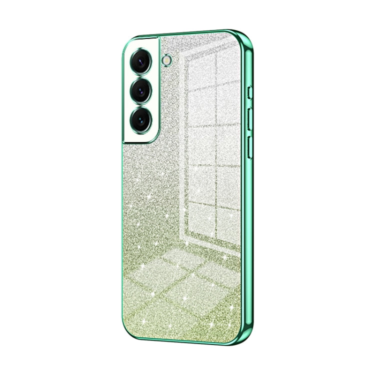 Gradient Glitter Powder Electroplated Phone Case, For Samsung Galaxy A23, For Samsung Galaxy A53 5G, For Samsung Galaxy A33 5G, For Samsung Galaxy A13 4G, For Samsung Galaxy S22 Ultra 5G, For Samsung Galaxy S22+ 5G