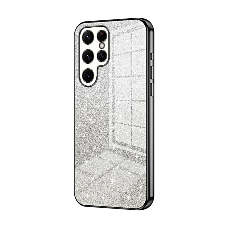 Gradient Glitter Powder Electroplated Phone Case, For Samsung Galaxy A23, For Samsung Galaxy A53 5G, For Samsung Galaxy A33 5G, For Samsung Galaxy A13 4G, For Samsung Galaxy S22 Ultra 5G, For Samsung Galaxy S22+ 5G