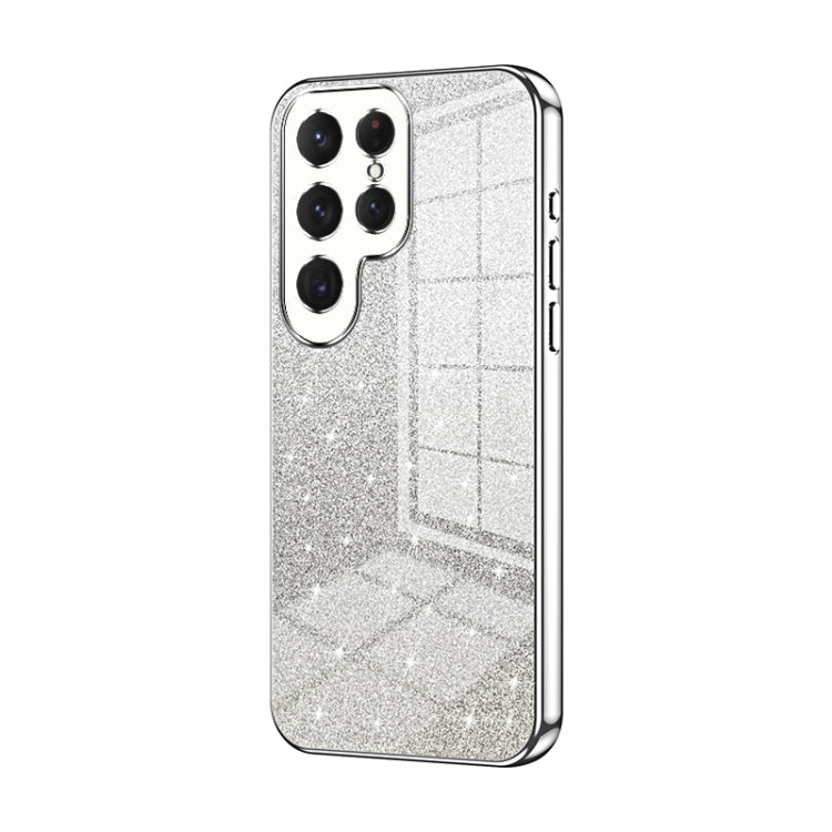 Gradient Glitter Powder Electroplated Phone Case, For Samsung Galaxy C55, For Samsung Galaxy S24 Ultra 5G, For Samsung Galaxy S24+ 5G, For Samsung Galaxy S24 5G, For Samsung Galaxy A05, For Samsung Galaxy A05s