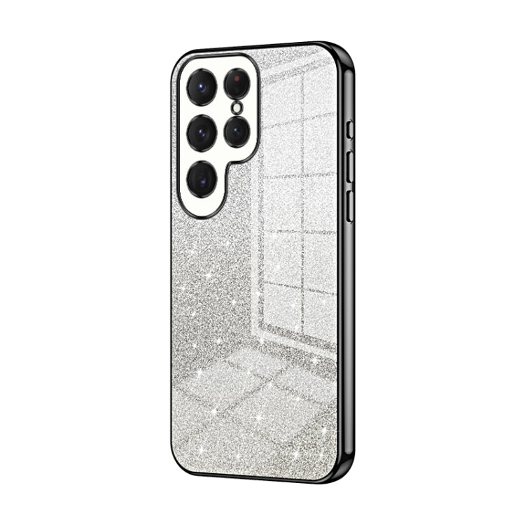 Gradient Glitter Powder Electroplated Phone Case, For Samsung Galaxy C55, For Samsung Galaxy S24 Ultra 5G, For Samsung Galaxy S24+ 5G, For Samsung Galaxy S24 5G, For Samsung Galaxy A05, For Samsung Galaxy A05s