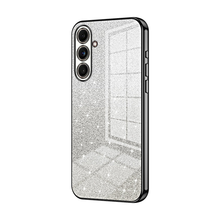 Gradient Glitter Powder Electroplated Phone Case, For Samsung Galaxy C55, For Samsung Galaxy S24 Ultra 5G, For Samsung Galaxy S24+ 5G, For Samsung Galaxy S24 5G, For Samsung Galaxy A05, For Samsung Galaxy A05s