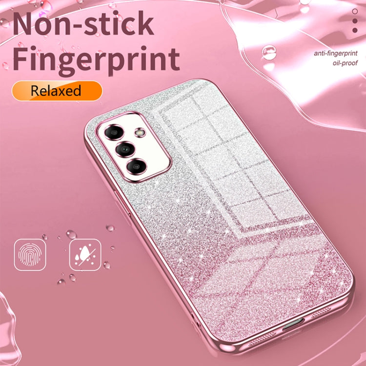 Gradient Glitter Powder Electroplated Phone Case, For Samsung Galaxy S23 Ultra 5G, For Samsung Galaxy S23+ 5G, For Samsung Galaxy S23 5G, For Samsung Galaxy A14 5G, For Samsung Galaxy A12 4G / 5G, For Samsung Galaxy A13 5G / A04s