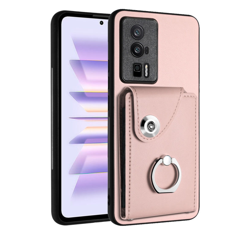 Organ Card Bag Ring Holder PU Phone Case, For Xiaomi Redmi 12 4G Global, For Xiaomi Poco F5 5G/Redmi Note 12 Turbo, For Xiaomi Poco F5 Pro/Redmi K60/K60 Pro, For Xiaomi Redmi Note 12S 4G Global, For Xiaomi Redmi Note 12 Pro+ 5G Global                  ...