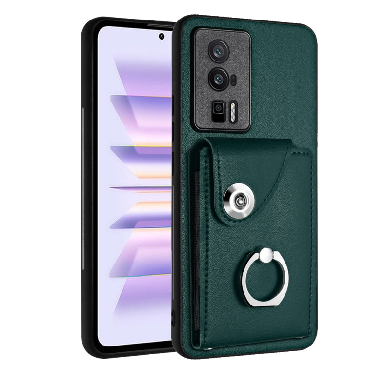 Organ Card Bag Ring Holder PU Phone Case, For Xiaomi Redmi 12 4G Global, For Xiaomi Poco F5 5G/Redmi Note 12 Turbo, For Xiaomi Poco F5 Pro/Redmi K60/K60 Pro, For Xiaomi Redmi Note 12S 4G Global, For Xiaomi Redmi Note 12 Pro+ 5G Global                  ...