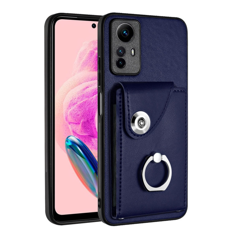 Organ Card Bag Ring Holder PU Phone Case, For Xiaomi Redmi 12 4G Global, For Xiaomi Poco F5 5G/Redmi Note 12 Turbo, For Xiaomi Poco F5 Pro/Redmi K60/K60 Pro, For Xiaomi Redmi Note 12S 4G Global, For Xiaomi Redmi Note 12 Pro+ 5G Global                  ...