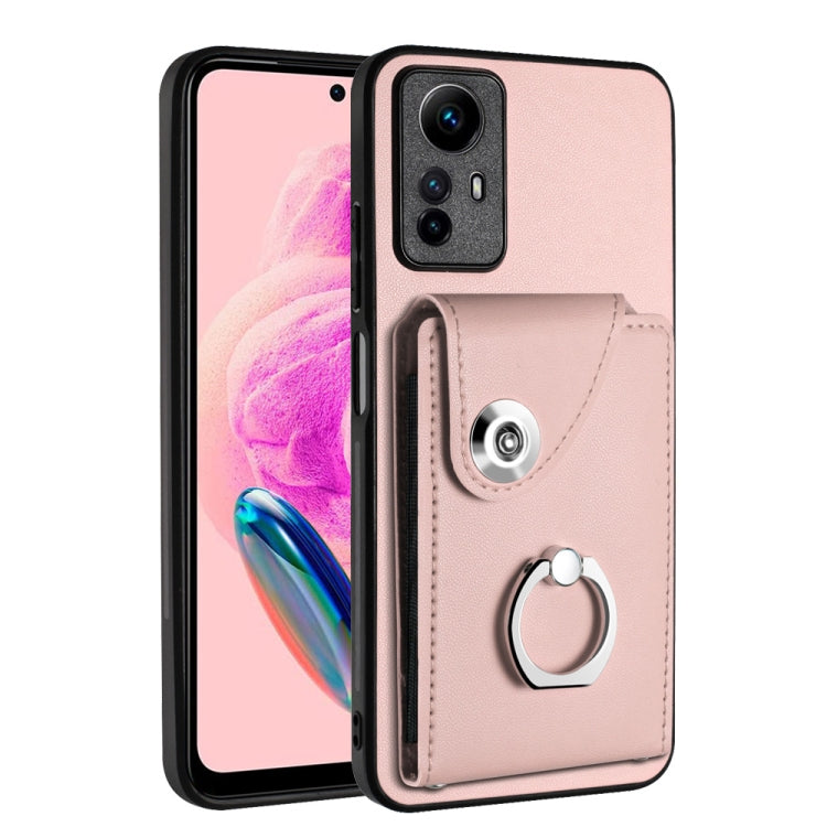 Organ Card Bag Ring Holder PU Phone Case, For Xiaomi Redmi 12 4G Global, For Xiaomi Poco F5 5G/Redmi Note 12 Turbo, For Xiaomi Poco F5 Pro/Redmi K60/K60 Pro, For Xiaomi Redmi Note 12S 4G Global, For Xiaomi Redmi Note 12 Pro+ 5G Global                  ...