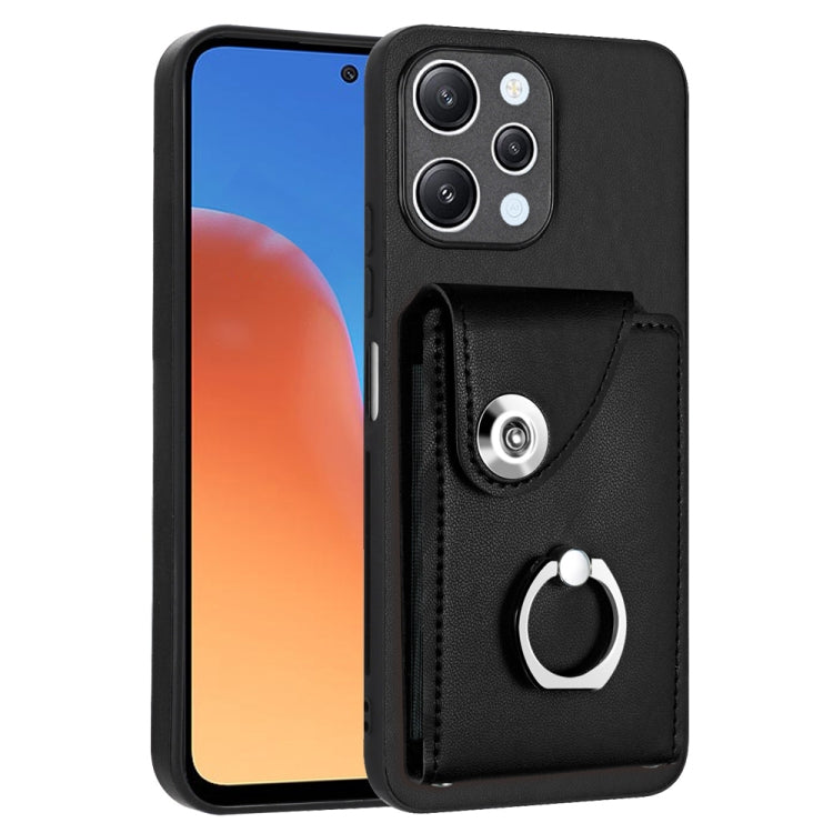 Organ Card Bag Ring Holder PU Phone Case, For Xiaomi Redmi 12 4G Global, For Xiaomi Poco F5 5G/Redmi Note 12 Turbo, For Xiaomi Poco F5 Pro/Redmi K60/K60 Pro, For Xiaomi Redmi Note 12S 4G Global, For Xiaomi Redmi Note 12 Pro+ 5G Global                  ...