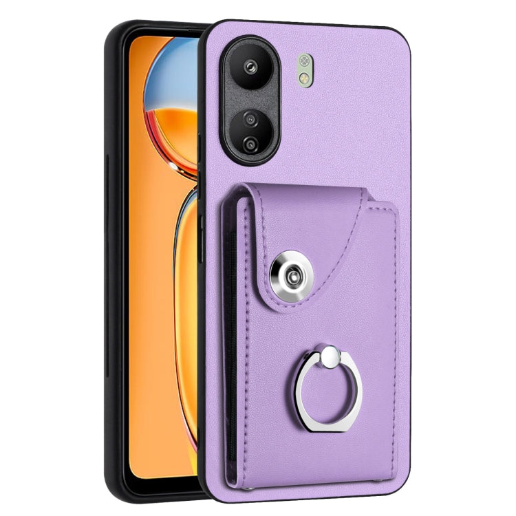Organ Card Bag Ring Holder PU Phone Case, For Xiaomi Redmi A3 4G, For Xiaomi Redmi Note 13 Pro 4G Global, For Xiaomi Redmi Note 13 4G Global, For Xiaomi Redmi 13C 5G / Redmi 13R, For Xiaomi Redmi 13C 4G / Poco C65, For Xiaomi Redmi Note 13 5G Global   ...