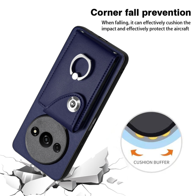 Organ Card Bag Ring Holder PU Phone Case, For Xiaomi Redmi A3 4G, For Xiaomi Redmi Note 13 Pro 4G Global, For Xiaomi Redmi Note 13 4G Global, For Xiaomi Redmi 13C 5G / Redmi 13R, For Xiaomi Redmi 13C 4G / Poco C65, For Xiaomi Redmi Note 13 5G Global   ...