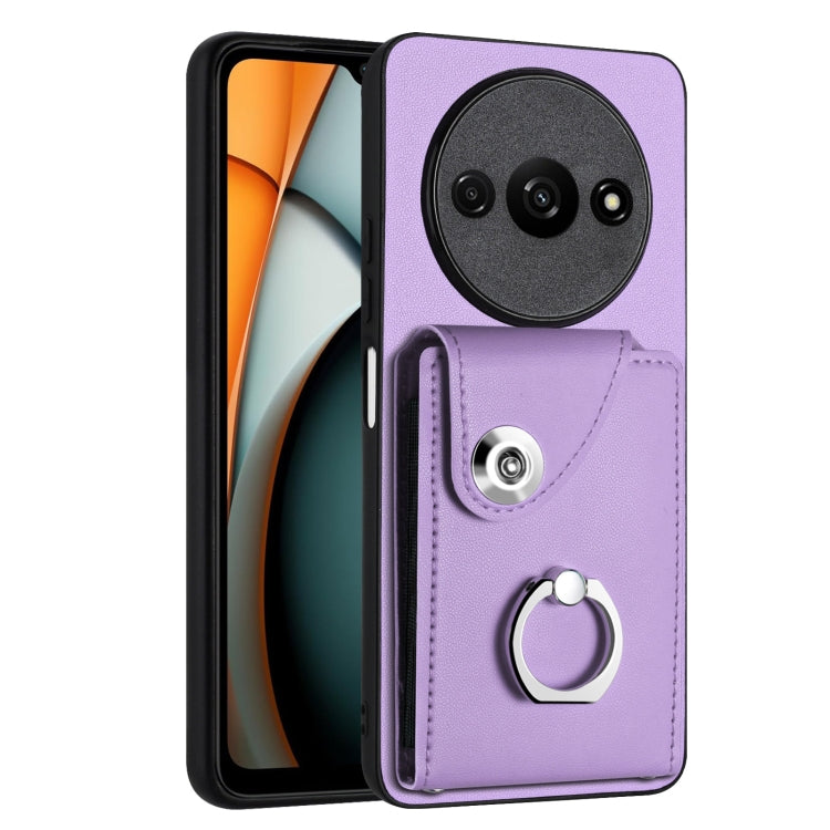Organ Card Bag Ring Holder PU Phone Case, For Xiaomi Redmi A3 4G, For Xiaomi Redmi Note 13 Pro 4G Global, For Xiaomi Redmi Note 13 4G Global, For Xiaomi Redmi 13C 5G / Redmi 13R, For Xiaomi Redmi 13C 4G / Poco C65, For Xiaomi Redmi Note 13 5G Global   ...