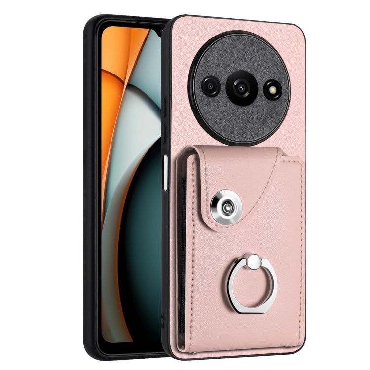 Organ Card Bag Ring Holder PU Phone Case, For Xiaomi Redmi A3 4G, For Xiaomi Redmi Note 13 Pro 4G Global, For Xiaomi Redmi Note 13 4G Global, For Xiaomi Redmi 13C 5G / Redmi 13R, For Xiaomi Redmi 13C 4G / Poco C65, For Xiaomi Redmi Note 13 5G Global   ...