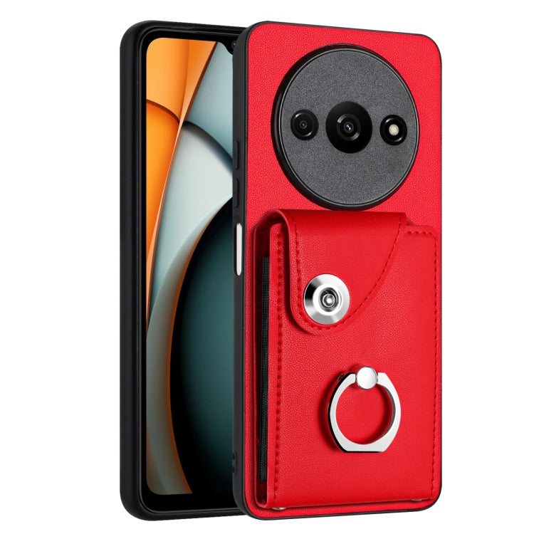 Organ Card Bag Ring Holder PU Phone Case, For Xiaomi Redmi A3 4G, For Xiaomi Redmi Note 13 Pro 4G Global, For Xiaomi Redmi Note 13 4G Global, For Xiaomi Redmi 13C 5G / Redmi 13R, For Xiaomi Redmi 13C 4G / Poco C65, For Xiaomi Redmi Note 13 5G Global   ...