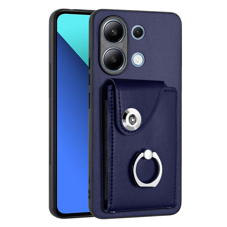 Organ Card Bag Ring Holder PU Phone Case, For Xiaomi Redmi A3 4G, For Xiaomi Redmi Note 13 Pro 4G Global, For Xiaomi Redmi Note 13 4G Global, For Xiaomi Redmi 13C 5G / Redmi 13R, For Xiaomi Redmi 13C 4G / Poco C65, For Xiaomi Redmi Note 13 5G Global   ...