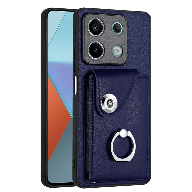 Organ Card Bag Ring Holder PU Phone Case, For Xiaomi Redmi A3 4G, For Xiaomi Redmi Note 13 Pro 4G Global, For Xiaomi Redmi Note 13 4G Global, For Xiaomi Redmi 13C 5G / Redmi 13R, For Xiaomi Redmi 13C 4G / Poco C65, For Xiaomi Redmi Note 13 5G Global   ...